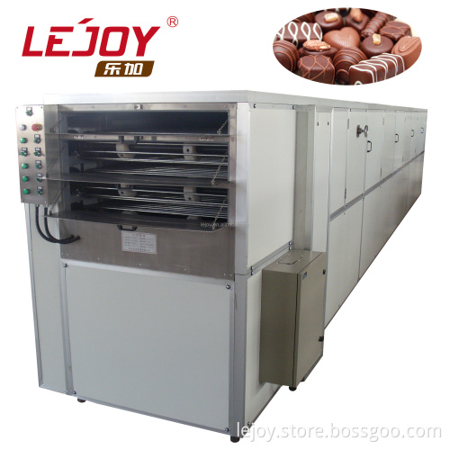 Chocolate Layers Cooling Tunnel